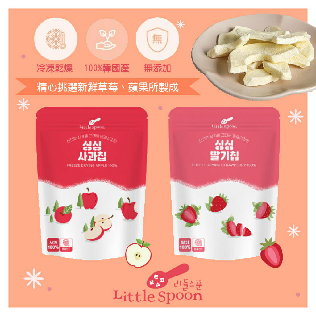 韓國 Little Spoon 水果乾 果乾（兩款可選） 6M+
