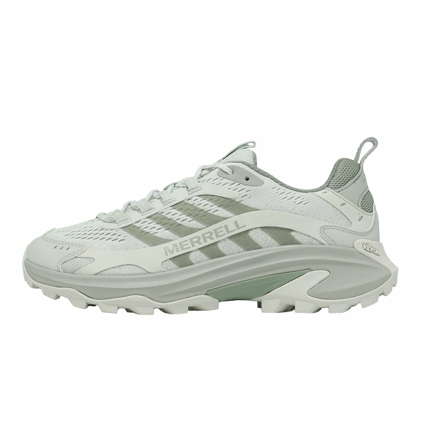 Merrell 戶外鞋 Moab Speed 2 女鞋 淺綠 緩衝 健行 黃金大底 登山鞋 ML00003611
