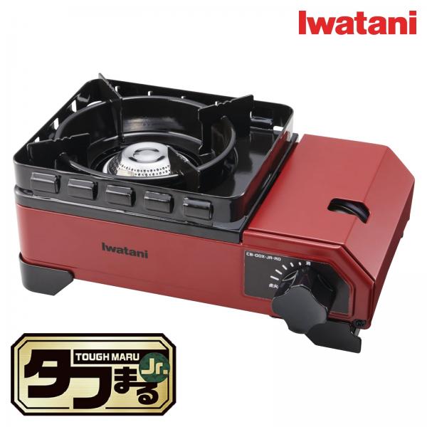 免運新款 IWATANI 巖谷 CB-ODX-JR-RD 卡式瓦斯爐 卡式爐 日本製 防風 附收納盒 限定色 紅色