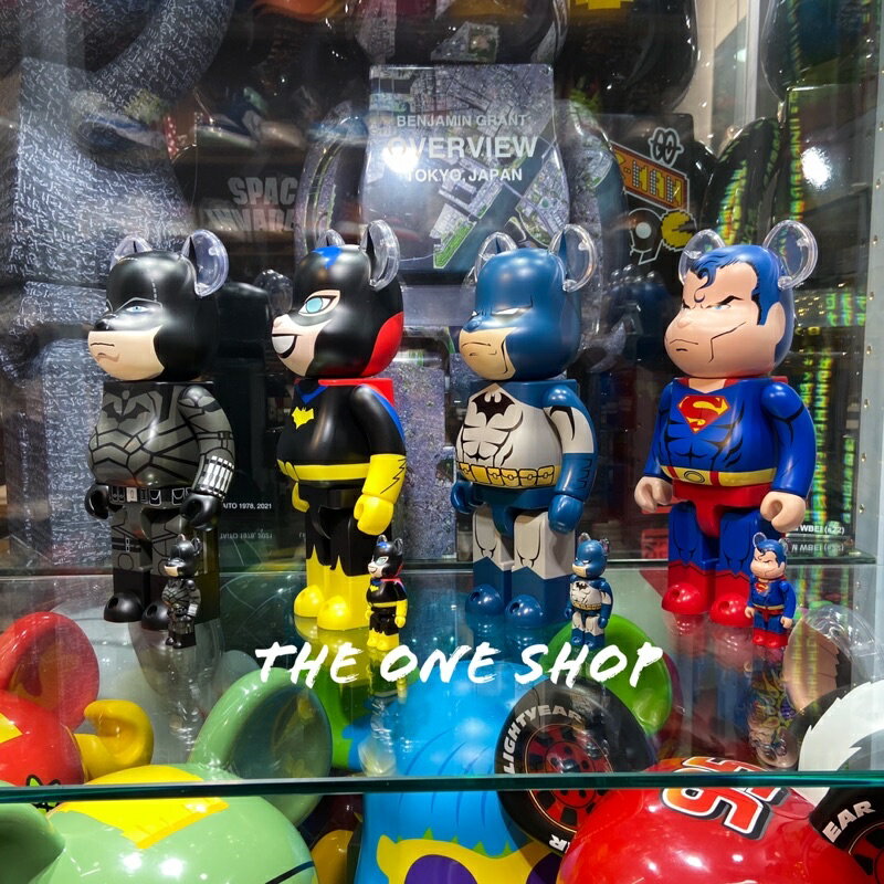 TheOneShop BE@RBRICK DC BATMAN BATGIRL SUPERMAN 超人蝙蝠俠蝙蝠女