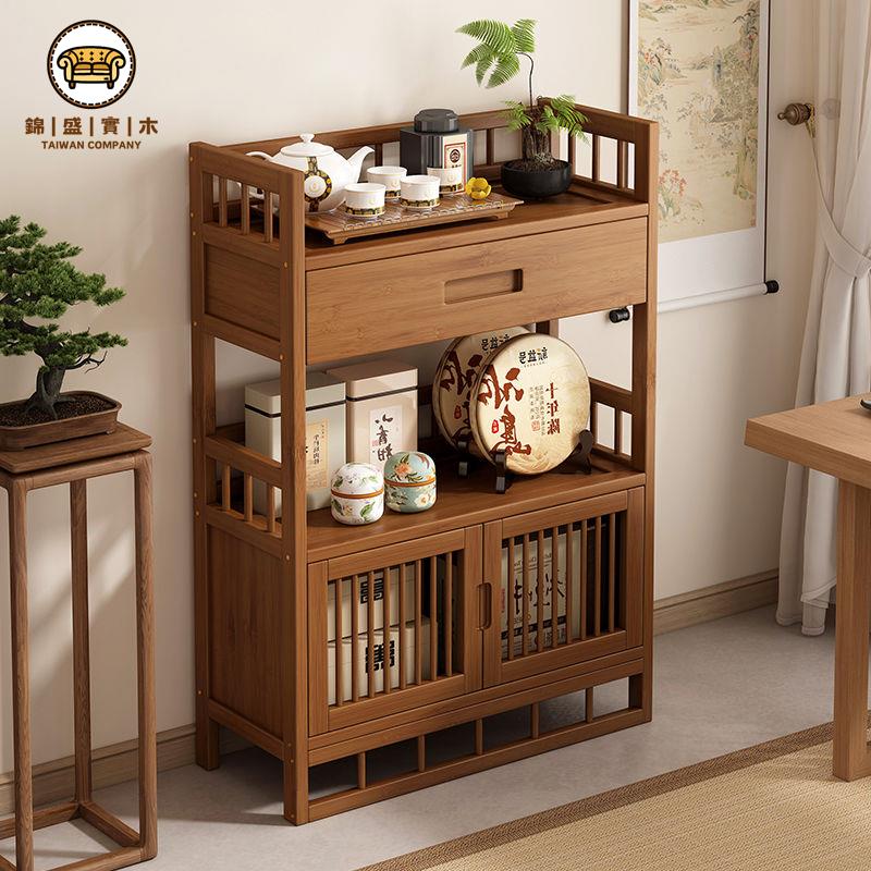 店長推薦 免運 茶臺 家用中式茶水櫃 茶几 茶幾 功夫茶具 茶具套裝 茶櫃 櫃子 茶桌 茶臺 茶水櫃家用茶葉櫃茶臺桌邊櫃茶葉茶具收納儲物櫃辦公室茶櫃置物架工廠直銷/開立發票 售後保障 j110