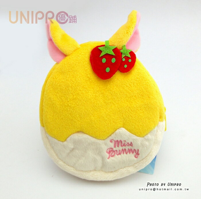 【UNIPRO】迪士尼 邦妮兔 Miss Bunny 揹包造型絨毛零錢包 扣環小收納袋 相機包 小鹿斑比
