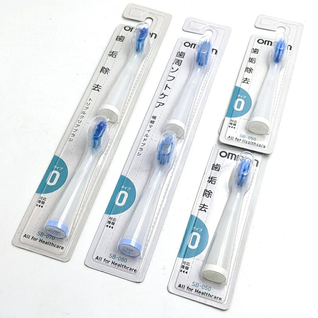 [東京直購少量現貨] OMRON 歐姆龍電動牙刷 替換刷頭 牙刷頭 SB-050 SB-070 SB-080 牙齒清潔配件 A102