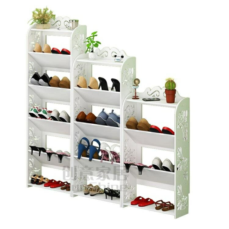 鞋架簡易家用客廳歐式簡約現代置物架多層組合鞋櫃簡易收納防塵 交換禮物全館免運