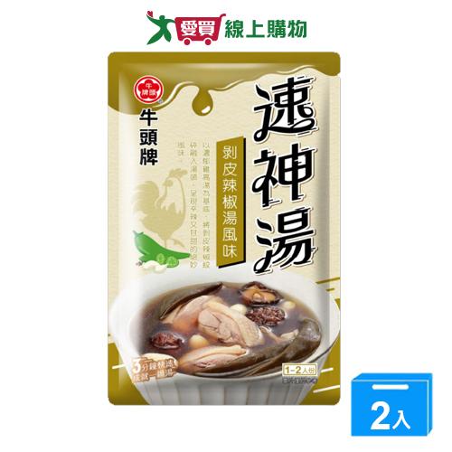 牛頭牌速神湯-剝皮辣椒湯150g【兩入組】【愛買】