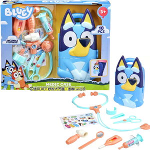 【Fun心玩】HT49321 小小醫生遊戲組 醫生組 提盒 BLUEY 妙妙犬布麗 認知 家家酒 醫生玩具 生日禮物