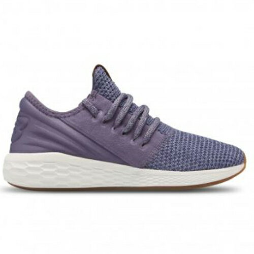 New Balance 女鞋 慢跑 Fresh Foam  麂皮 針織 輕量 紫【運動世界】WCRZDLD2