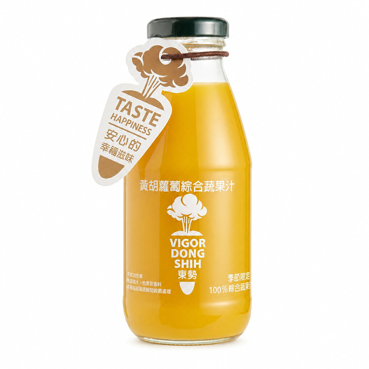 【KKM營養屋】VDS活力東勢   黃胡蘿蔔綜合蔬果汁 290ml x 24瓶/箱 玻璃罐 濃郁 順口 蔬菜汁 3