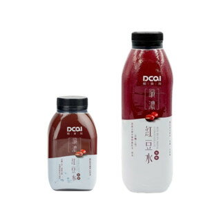 【酷酷萌樂樂購】Dcal 輕食尚 鮮濃紅豆水 12瓶/箱 紅豆 紅豆水 1