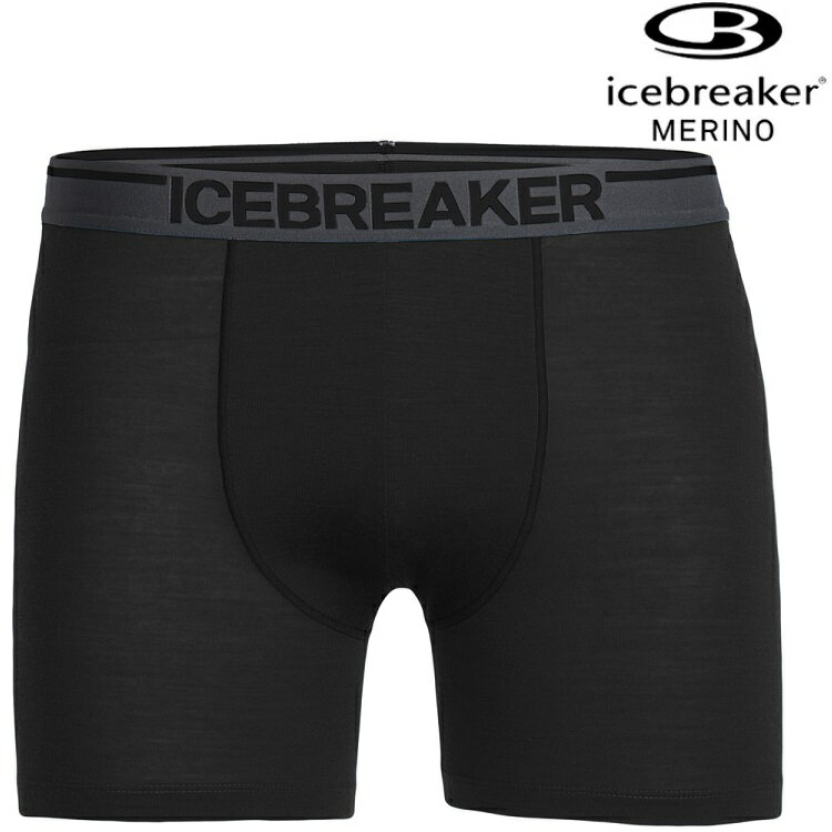 Icebreaker Anatomica BF150 男款羊毛排汗內褲/四角內褲 103029 001 007 010 黑