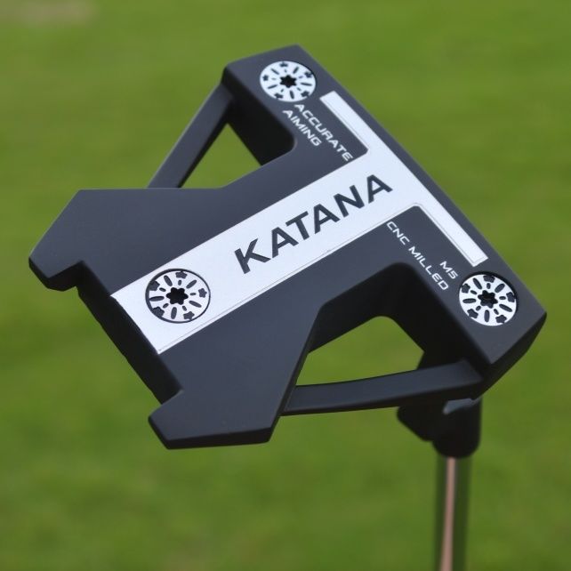 【元素運動】日本KATANA高爾夫推桿高爾夫球桿男士大頭穩定推桿CNC 三線瞄準