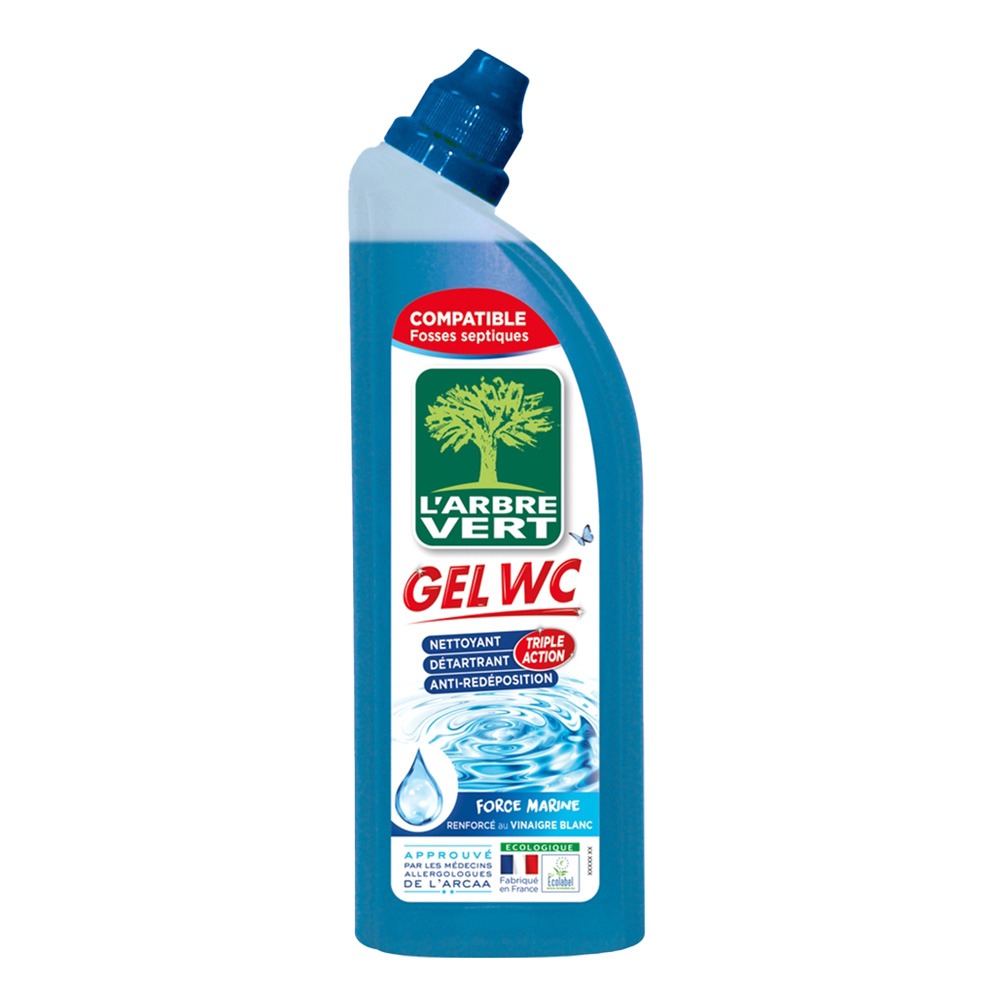 L'ARBRE VERT  WC GEL 浴廁清潔劑 海洋香味 MARINE FRESHNESS #28731【299免運領券再享折扣】
