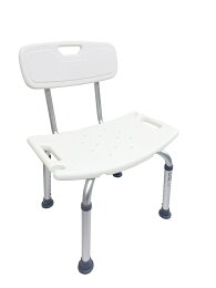 白色有背洗澡椅 洗澡椅 洗澡凳 無背 有背 摺疊洗澡椅 淋浴椅 摺疊椅 浴室防滑 鋁合金 浴室【護立康】