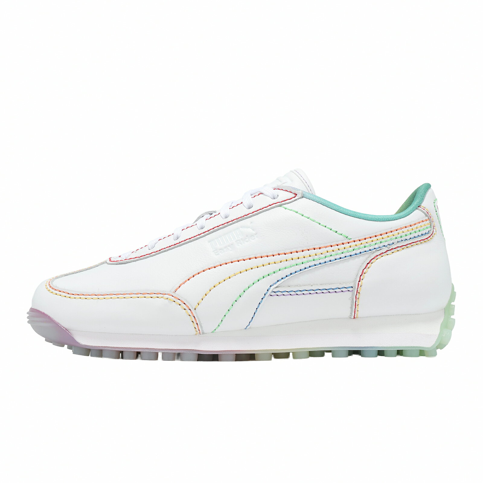 Puma 休閒鞋 Easy Rider Pride Flag 男女鞋 白 彩虹 同志驕傲 403527-01