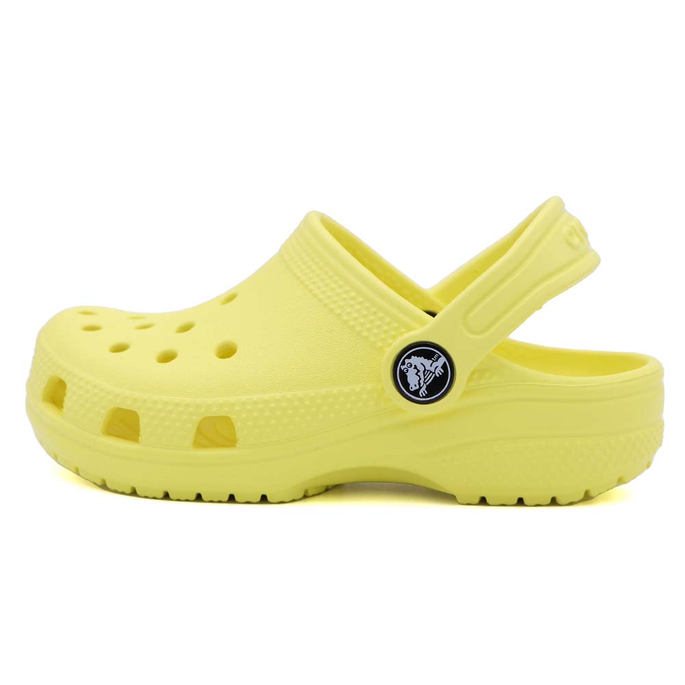 Crocs classic clog k卡駱馳 洞洞鞋 防水 小中童 檸檬 R6926 (204536-7HD)