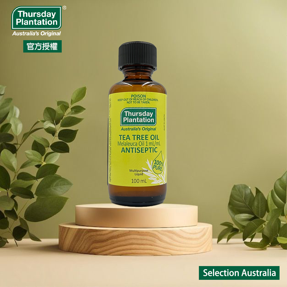 【Thursday Plantation 星期四農莊】澳洲茶樹精油 100ml(100%純精油)