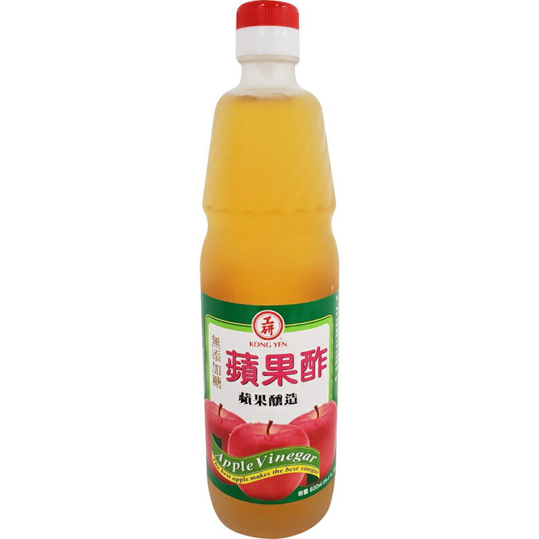 工研 蘋果酢(無糖)(600ml/瓶) [大買家]