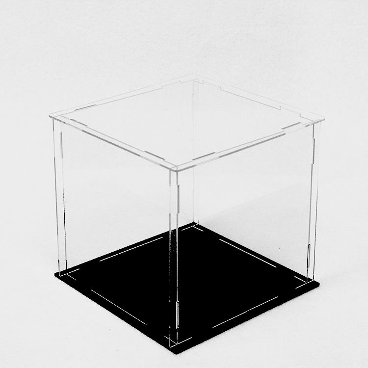 【可開發票】多種尺寸】可定制透明壓克力展示盒動漫手辦高樂積木911收納模型盒 7