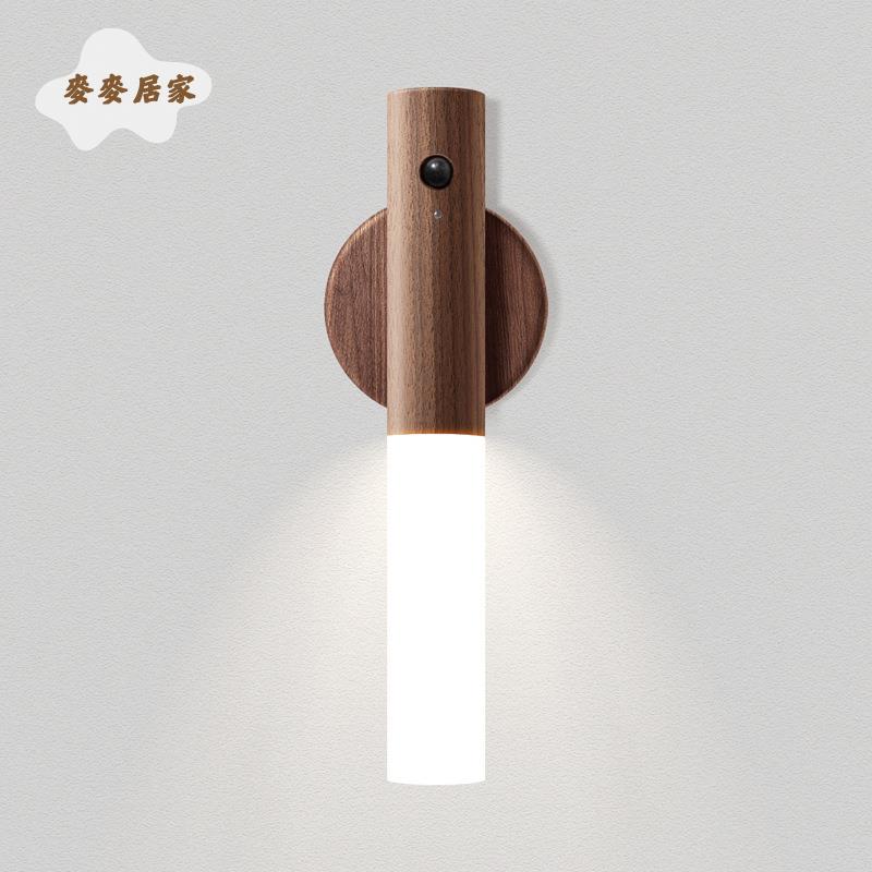 好棒智慧人體感應小夜燈 led創意 充電氛圍燈 家用樓道感應燈 [PP0505061]