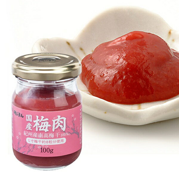 【江戶物語】 Isojiman 磯 國產梅肉果醬 100g 梅肉醬 梅子醬 紀州南高梅 抹醬 飯糰 拌麵 沙拉 日本進口