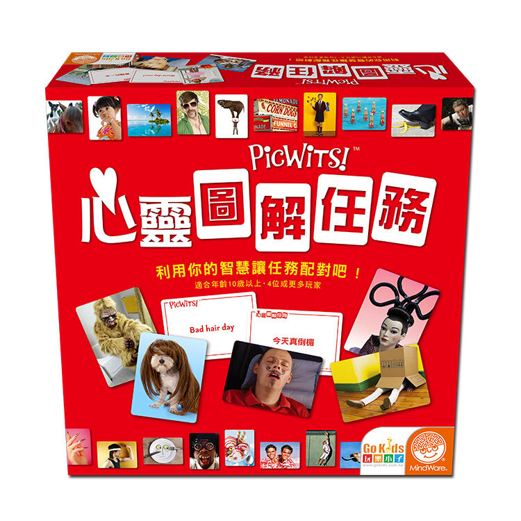 心靈圖解任務 PicWits 繁體中文版 高雄龐奇桌遊 桌上遊戲專賣 玩樂小子