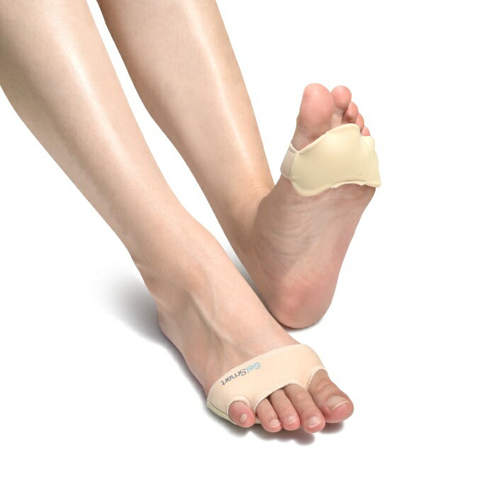 矽膠前掌減壓舒緩墊(升級版)-1雙 【GelSmart吉斯邁】SI-BC161F 1