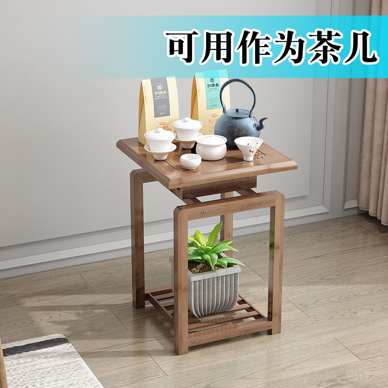 工廠直銷 免運 茶几 邊幾 客廳小茶桌 【好評率超%同款】小茶幾邊幾方幾邊櫃沙發邊桌實木角幾客廳簡約正方形迷你小方桌子