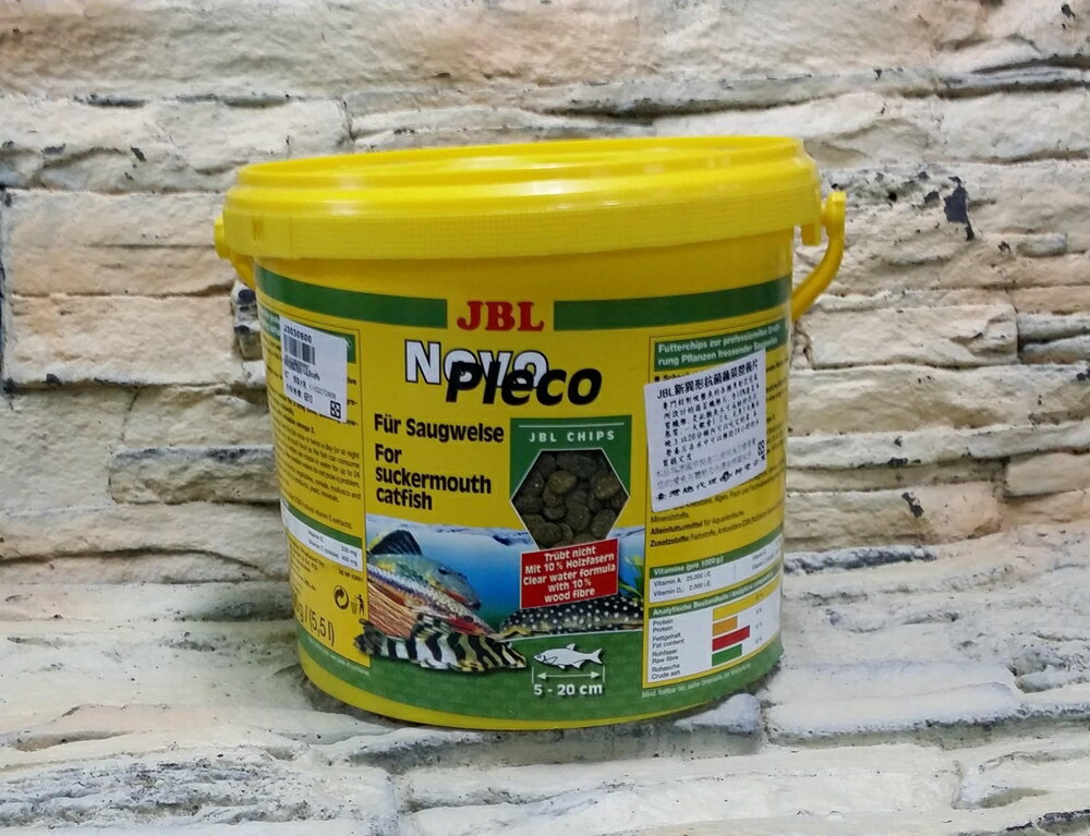 【西高地水族坊】 德國JBL PLECO XL新異形抗菌蔬菜營養片5.5L