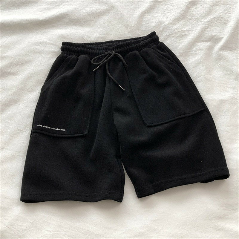 運動褲女新款夏季高腰闊腿五分短褲休閑居家直筒睡褲ins超火 4