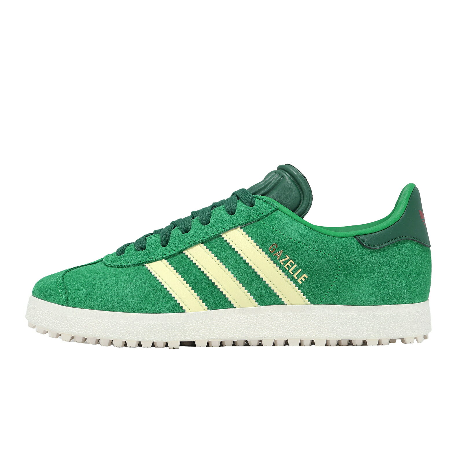 adidas 愛迪達 高爾夫球鞋 Gazelle Golf 男鞋 女鞋 綠 麂皮 復古 休閒鞋 IH2268