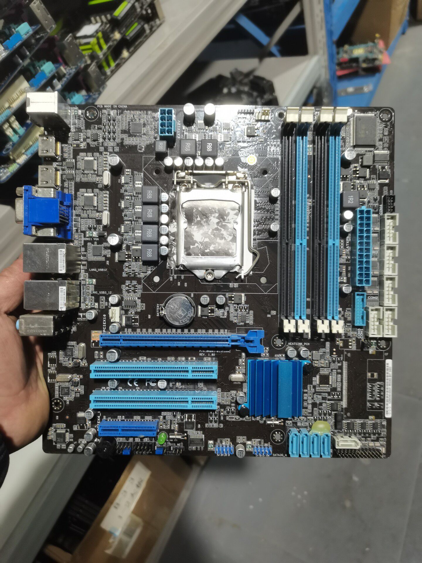 華碩 IMBA-B75A-A10-G2 主機板 含擋板 測試全好無暗疾 店保一個月 可加購配件 實物拍攝 遊戲辦公 二手主機板 電腦主機板 主機板升級