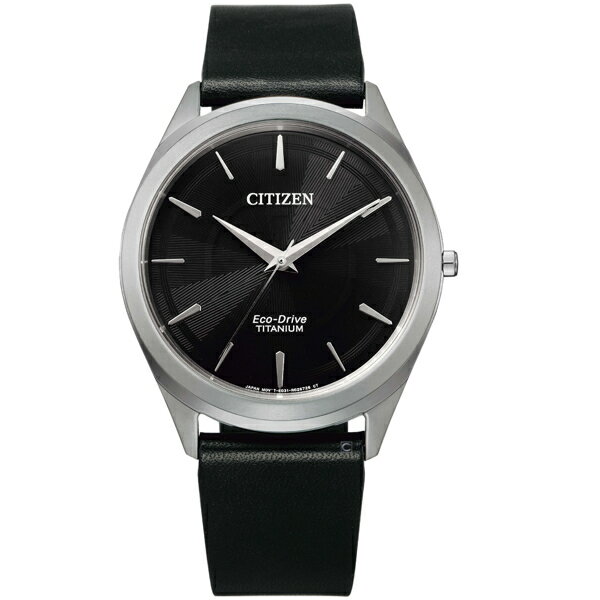 CITIZEN 星辰錶 斂紋飾光動能手錶(BJ6520-15E)-39mm-黑面皮革【刷卡回饋 分期0利率】【APP下單22%點數回饋】