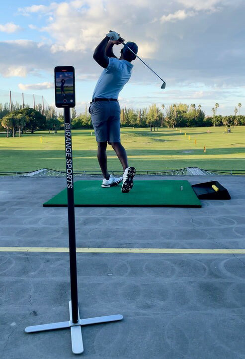 【iRange Sports】練習場組合 Range Rat Combo 高爾夫 手機拍攝棍 手機自拍棍 磁吸式自拍 固定高度 美國原廠正品【正元精密】