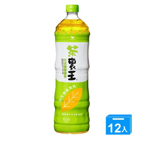 統一茶裹王-日式綠茶(無糖)1250ml*12入(箱)【愛買】