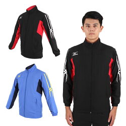 MIZUNO 男平織運動外套(免運 慢跑 路跑 立領 美津濃【03391122】≡排汗專家≡