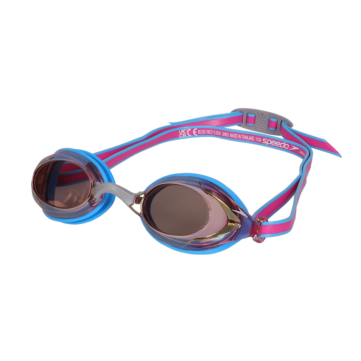SPEEDO Vanquisher 3.0 兒童競技泳鏡(抗UV防霧 游泳「SD800475116553」≡排汗專家≡