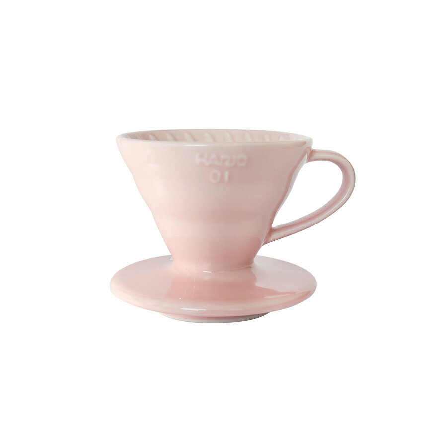 金時代書香咖啡 ​​​​​​​HARIO V60櫻花粉01彩虹磁石濾杯 1-2杯 VDC-01-PPR-TW