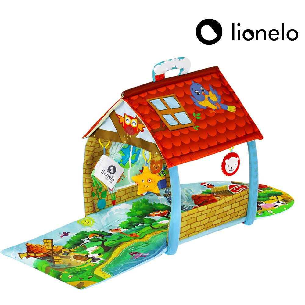 Lionelo Agnes Plus 感官啟蒙健力遊戲墊 迷彩村