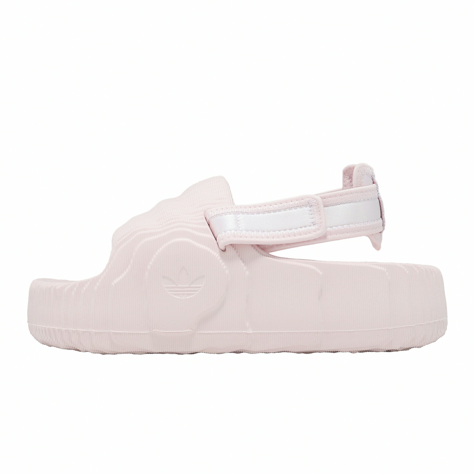 adidas 愛迪達 涼鞋 Adilette 22 XLG W 女鞋 粉紅 白 厚底 增高 魔鬼氈 JH9701