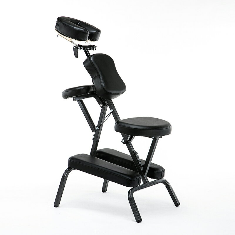 紋身椅保健椅折疊式按摩椅便攜式推拿椅刮痧椅刺青椅子折疊美容床免運