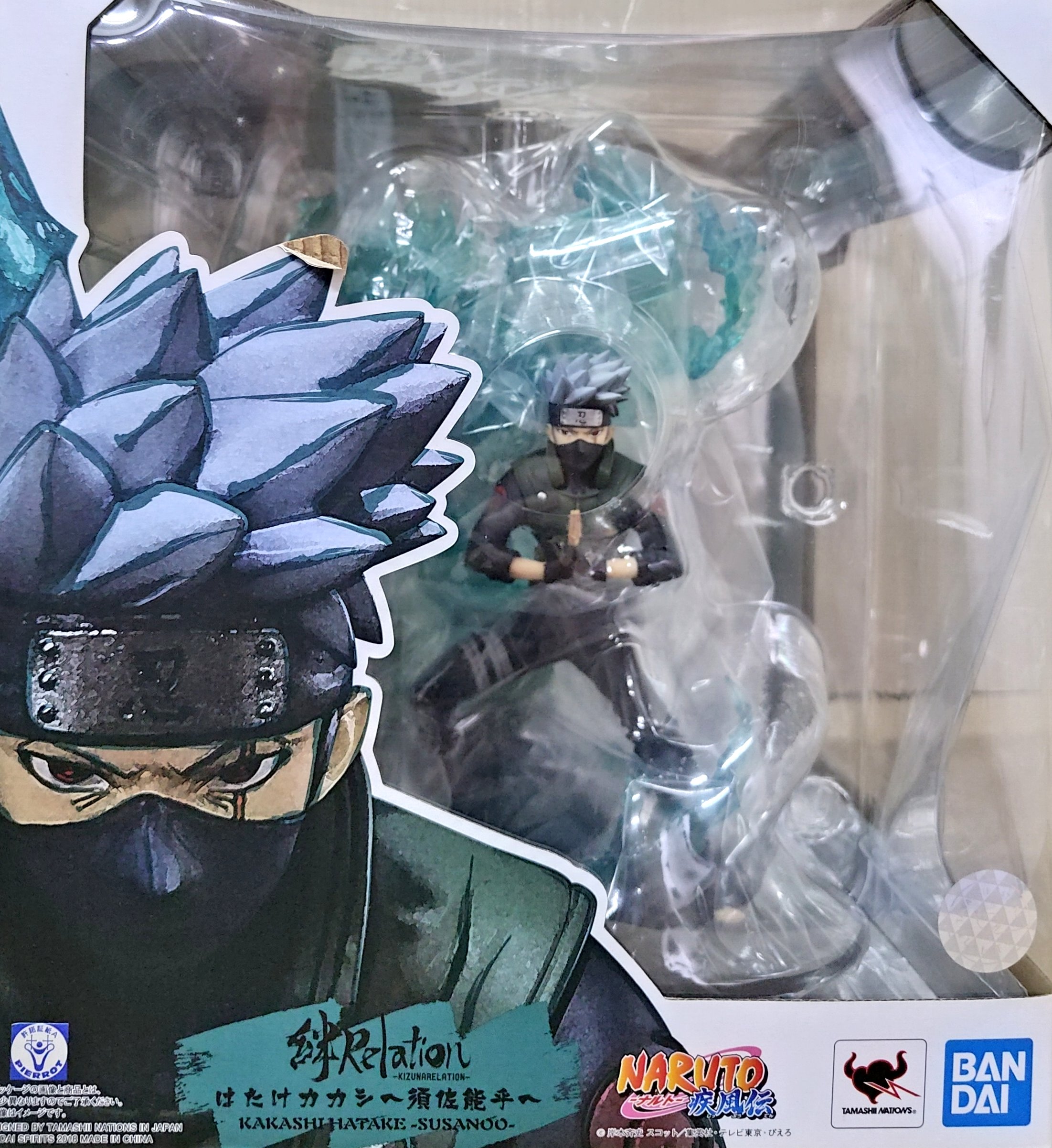 日版 很大盒 Figuarts Zero NARUTO 疾風傳 卡卡西 須佐能乎 火影忍者 公仔 絆 Relation