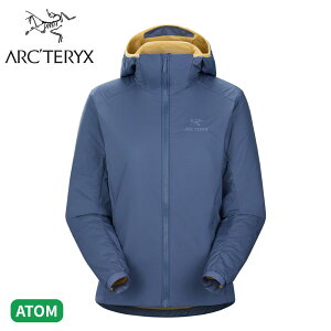 【ARC'TERYX 始祖鳥 女 Atom化纖外套《月光藍》】30090/保暖外套/連帽外套