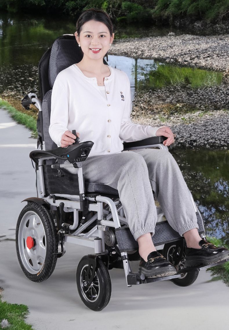 電動輪椅可折疊輕便老人殘疾人智能全自動四輪代步車便攜式加厚 6