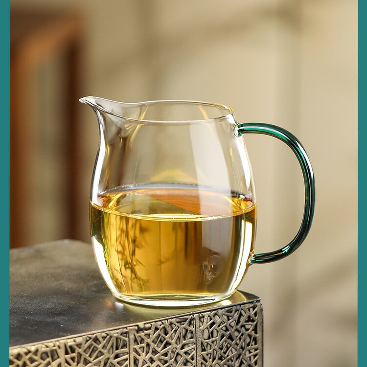 禾器公道杯玻璃大號加厚澄然高硼矽泡茶杯過濾分茶器功夫茶具