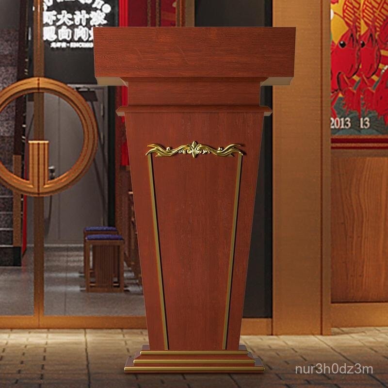 免運 開立發票 #可開發票~講臺桌 實木演講臺 髮言臺 小型諮客臺 司儀主持臺 會議室 接待臺 迎賓臺特惠/快速出貨M0925