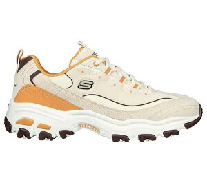 Skechers D'Lites 1.0 [894156NAT] 男 休閒鞋 運動 復古 老爹鞋 緩震 舒適 百搭 米黃