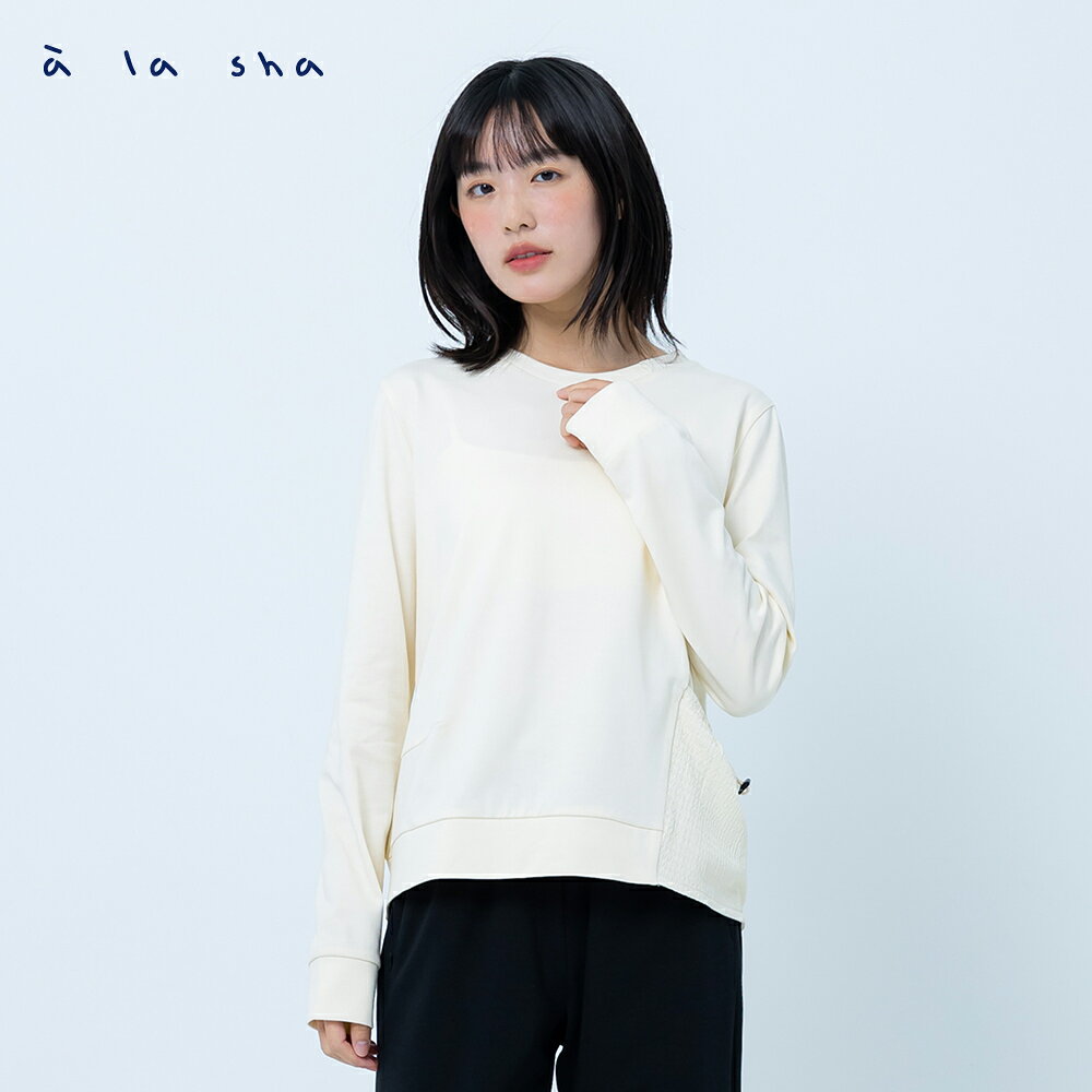 a la sha 飛飛貓咪印花單口袋棉T 2