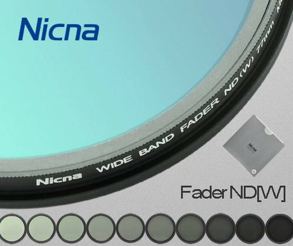 Nicna ND2-ND400 (62mm) 可調式 減光鏡 ND(W) MC JAPAN 車軌【中壢NOVA-水世界】【APP下單4%點數回饋】