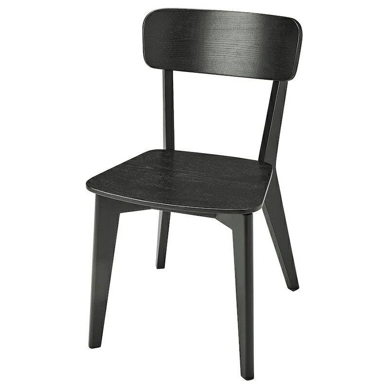 北歐餐椅 伊姆斯椅 化妝椅 北歐意式極簡設計師餐廳民宿原木酒店黑色白蠟木餐桌椅『JJ0144』