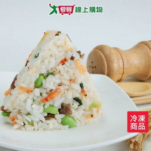 喜生三角飯糰(櫻花蝦)120GX4入/盒【愛買冷凍】